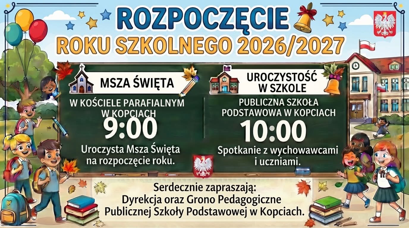 Rozpoczęcie roku szkolnego 2026/2027